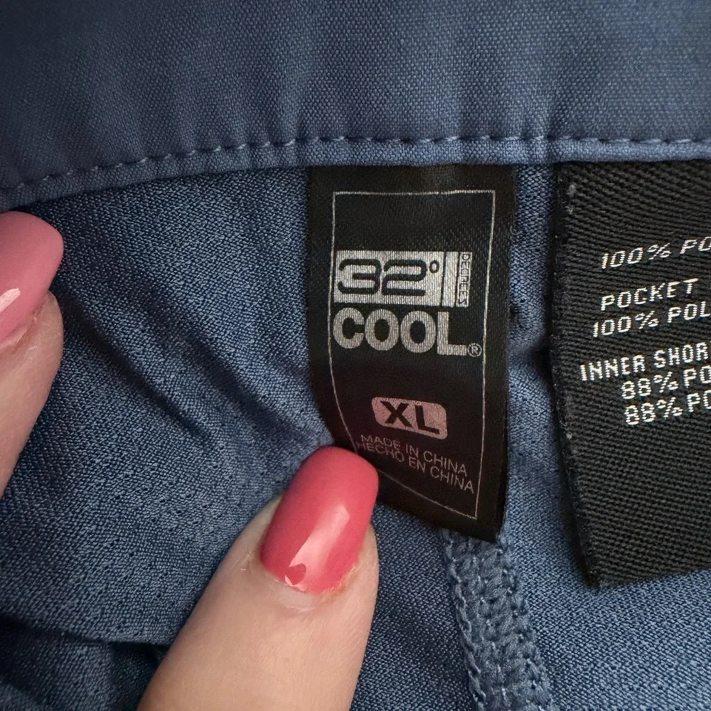 32 Degrees Women's Blue Skort - Picture 8 of 9
